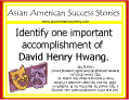 Diversity Moments Flashcards