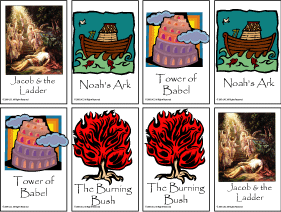Old Testament Bible Stories Concentration