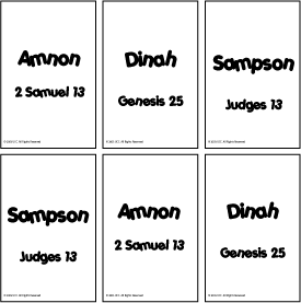 Children of the Bible Concentration