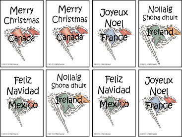 Christmas Around the World Concentration