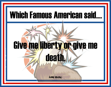Patriotic Quotations Flashcards