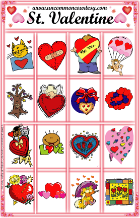  Day parties), Christian Christmas Bingo, and St. Valentine's Day Bingo.