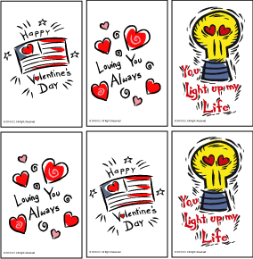 Words of Love Valentine's Day Concentration