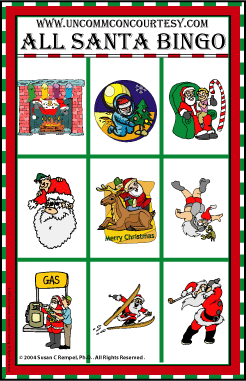 Santa Bingo