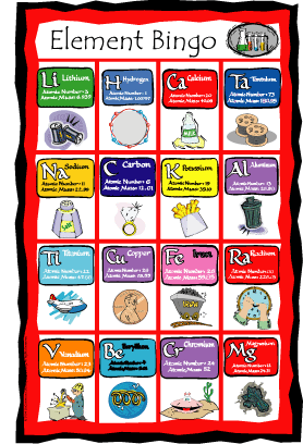 Science and Nature Bingo Games