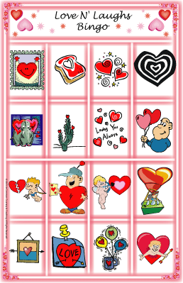 Funny Valentine Bingo Game- Valentine's Day Bingo
