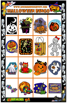 Halloween Bingo